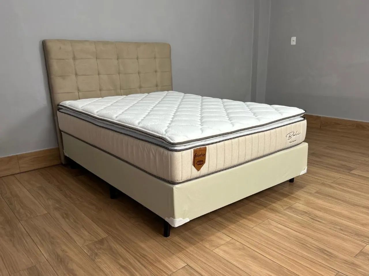 Colchão Bali Molas Ensacadas Queen + Base Queen l65