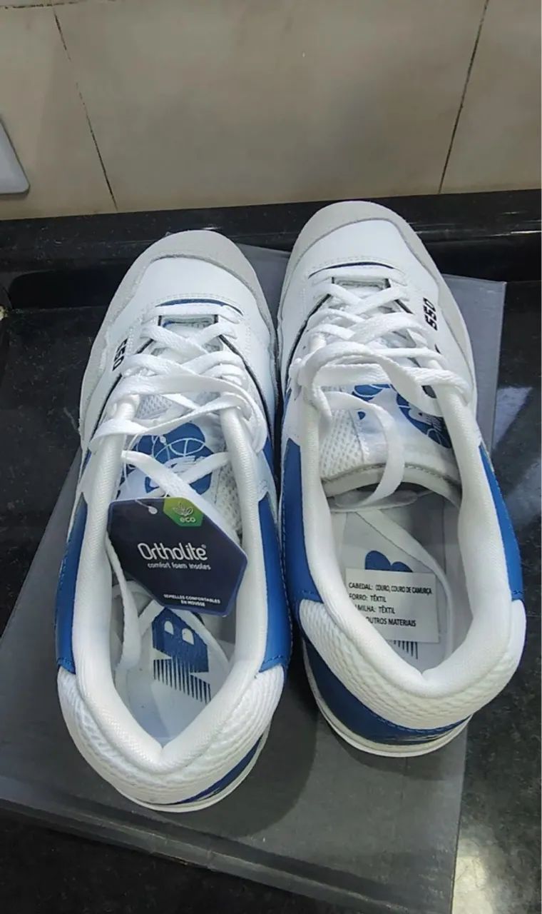 New Balance 550 White Blue - Foto 3