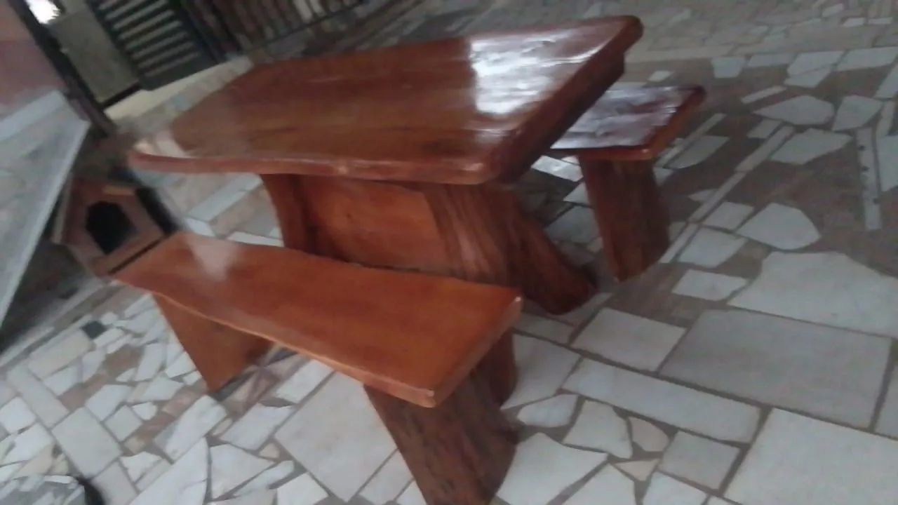 Mesa rústica 1.70 saindo a 1.350 - Foto 2