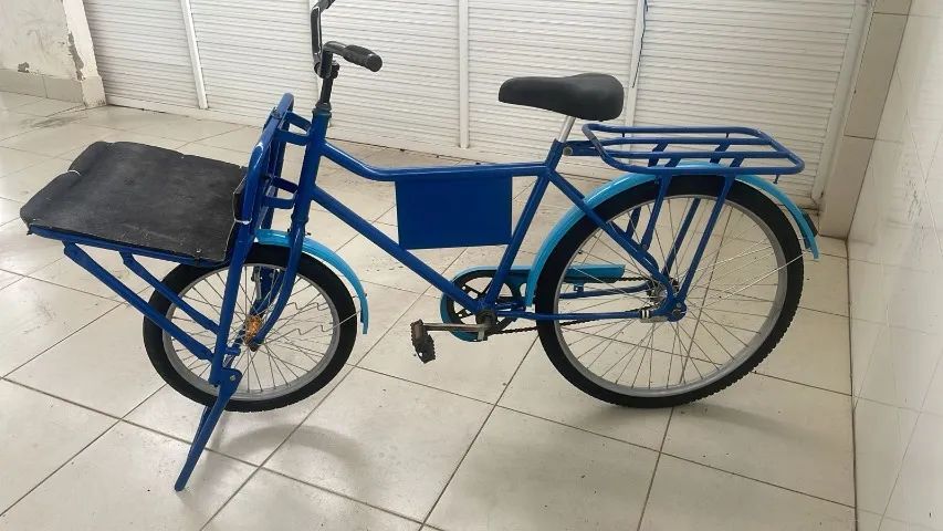 Bicicleta Cargueira de Carga Pesada Bagageira Trailers e