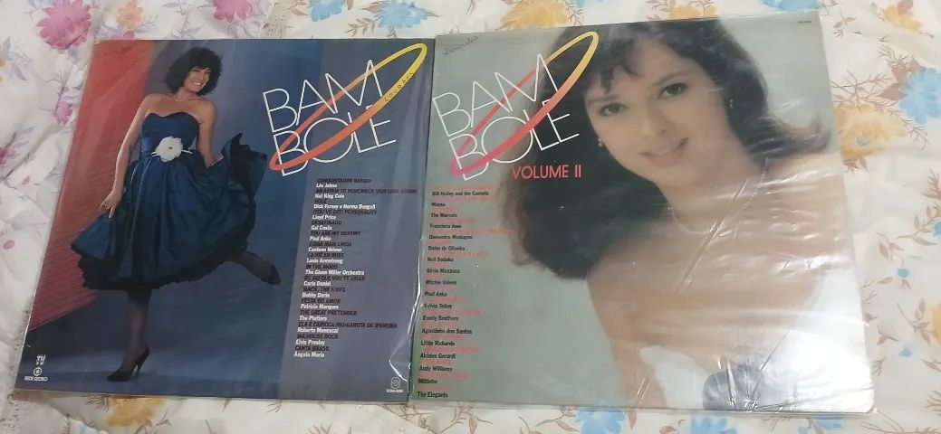 Lp Vinil Disco Trilha Sonora Novela  Globo Bambole Vol 1 E 2