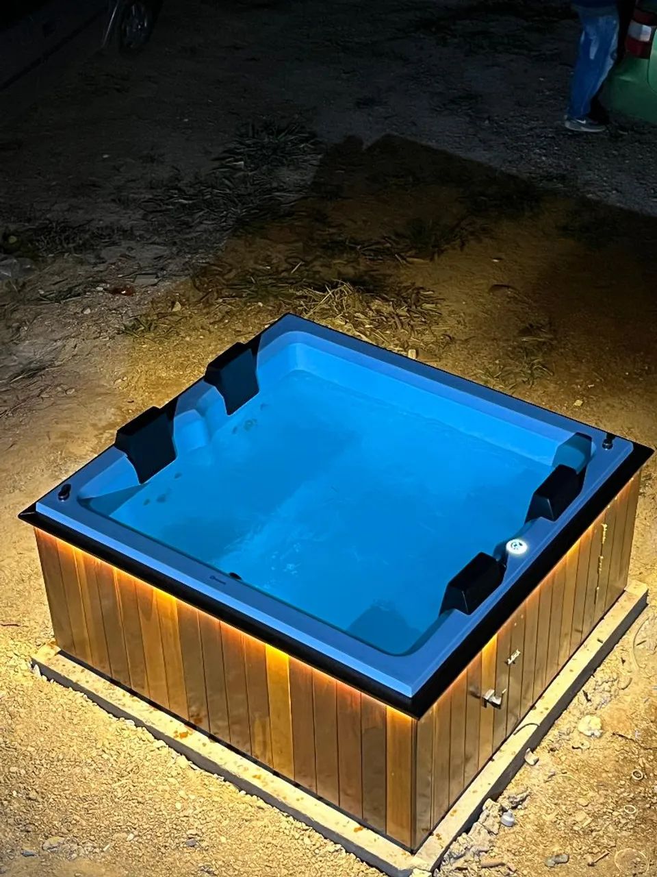 Hidromassagem para área externa