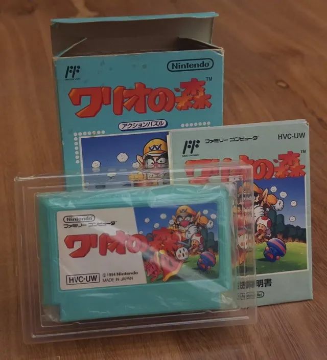 Jogo Warios Woods de Famicom Original e Completo - Foto 3