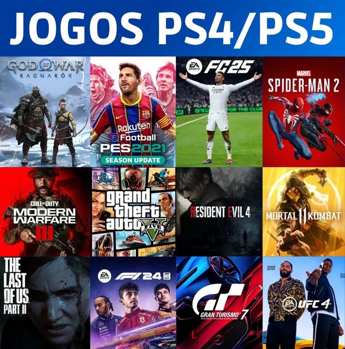JOGOS - PS4/PS5