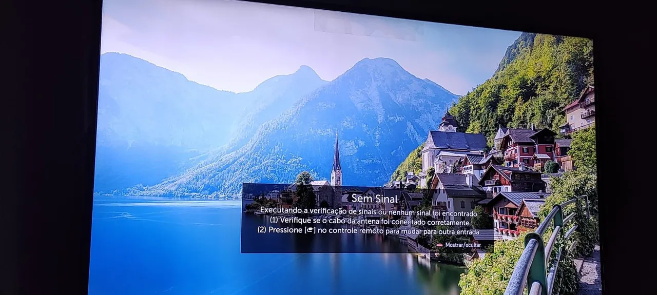 TV LG - Sem Sinal