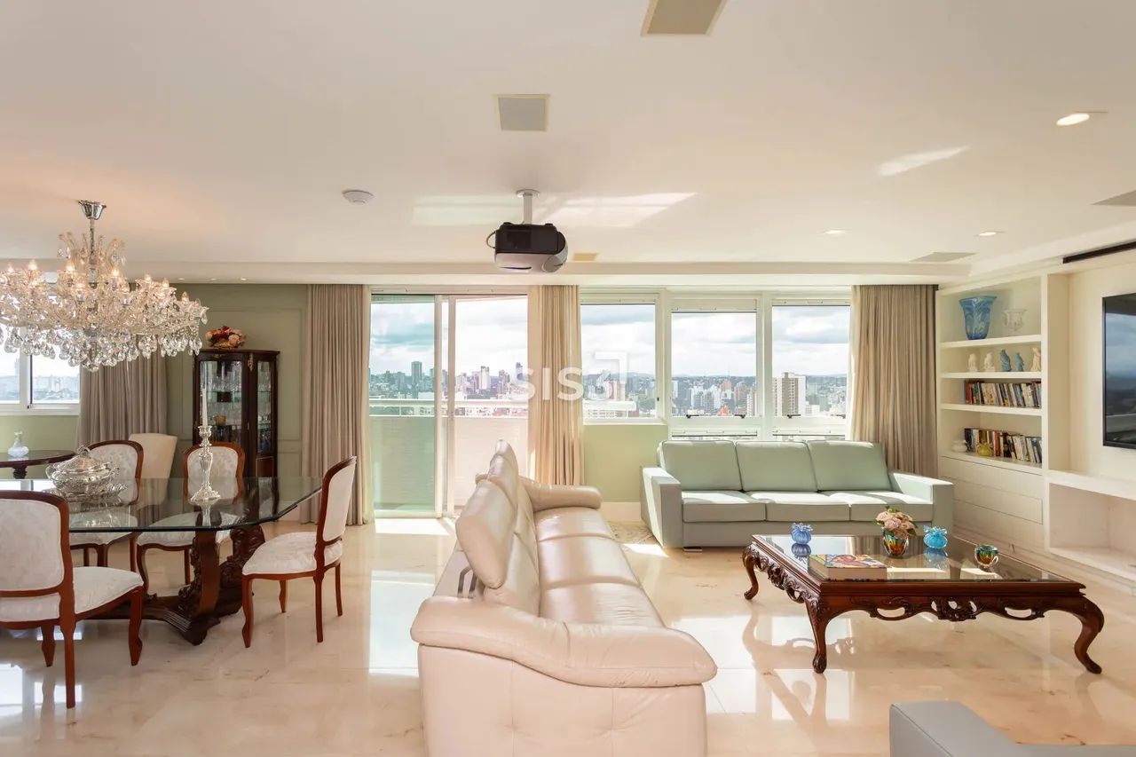 Apartamento à venda na Visconde de Guarapuava, Batel  4 suítes, 3 vagas de garagem, Edifíc