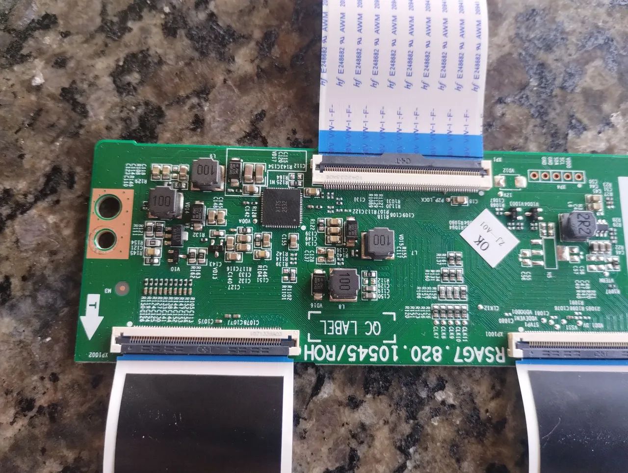 placa tcon tv toshiba 55c350kbs