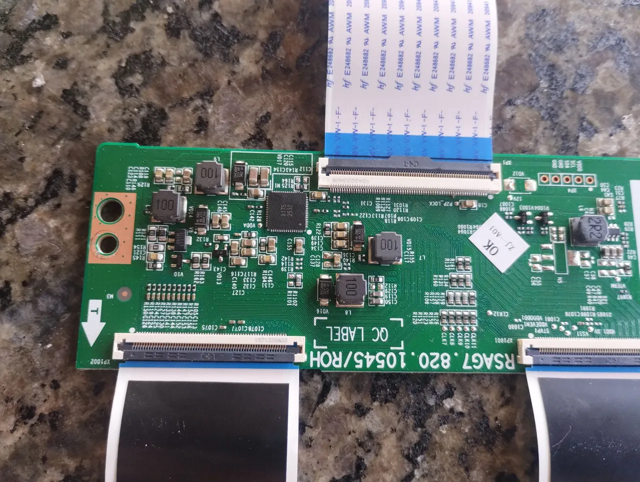 placa tcon tv toshiba 55c350kbs