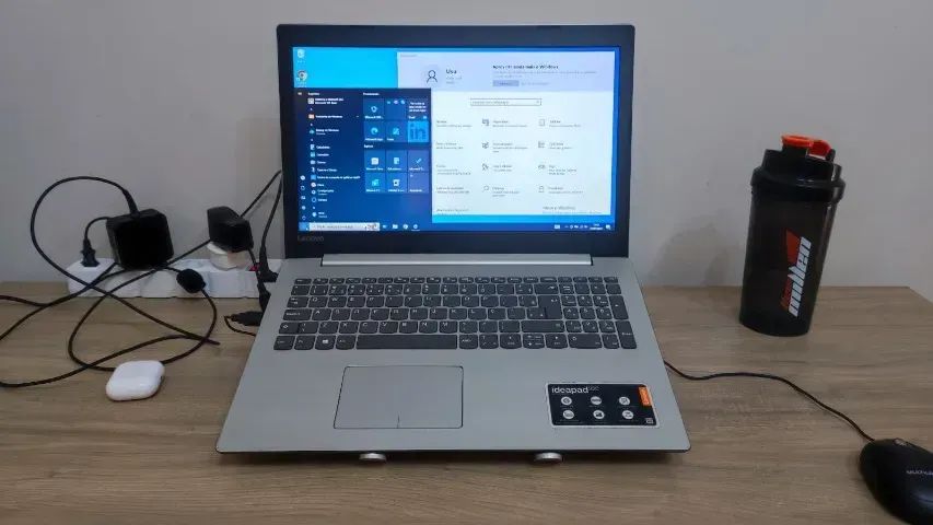 Notebook LENOVO, 15", i3 6ge, 8GB RAM, 240GB SSD, Câmera Integrada, HDMI