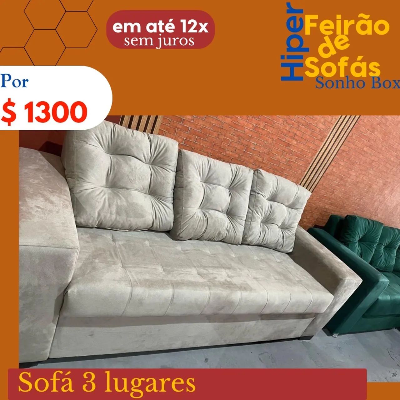 Sofá - Feirão de Sofás Sonho Box