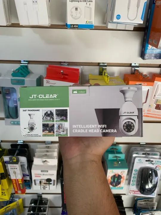 Câmera de Segurança Wi-Fi 360°