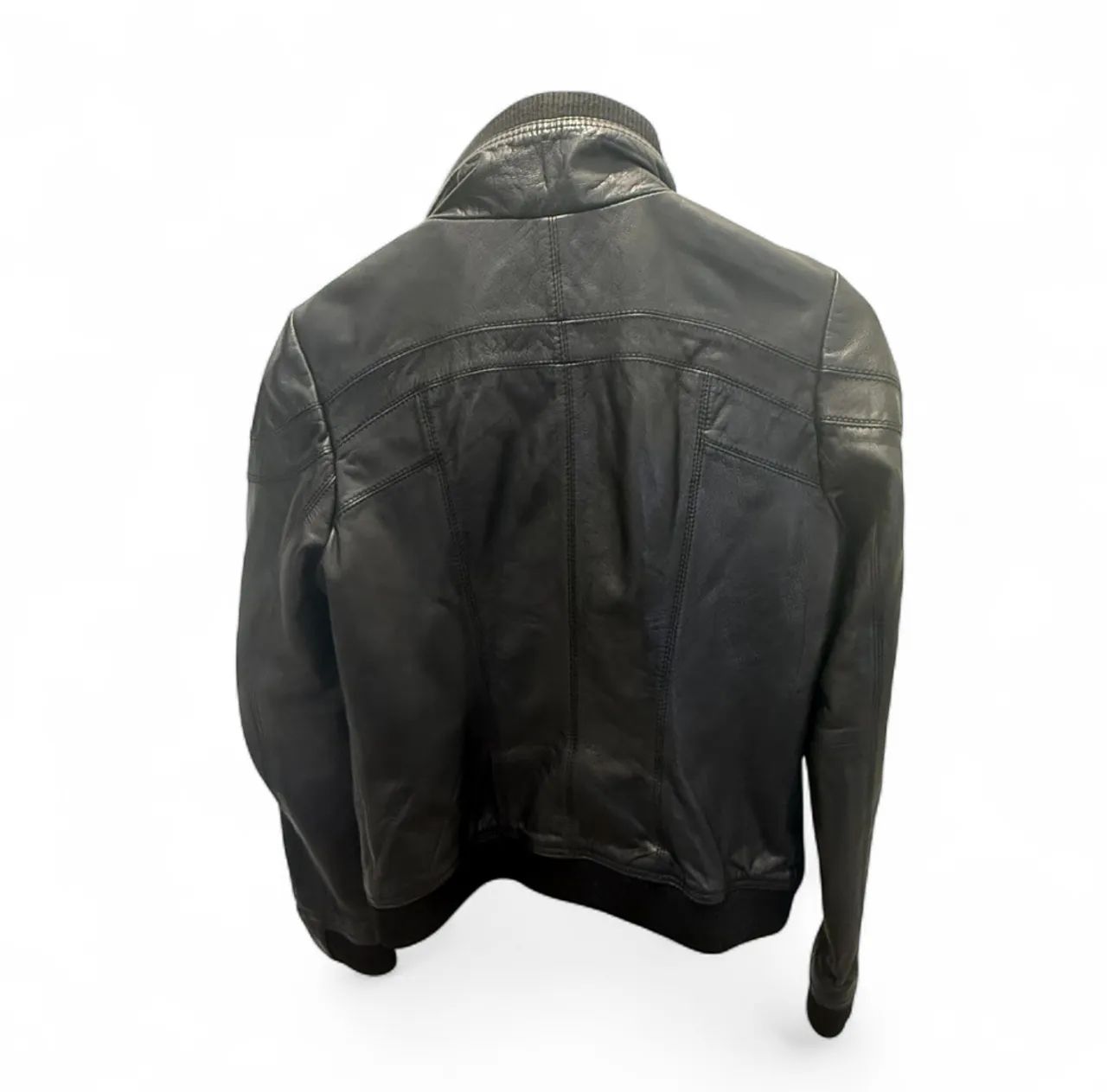 Masculina Preta Jaqueta De Couro Olx Deals Jaqueta Jaqueta De