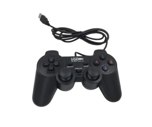 Controle USB com Fio Estilo PS2 para PC