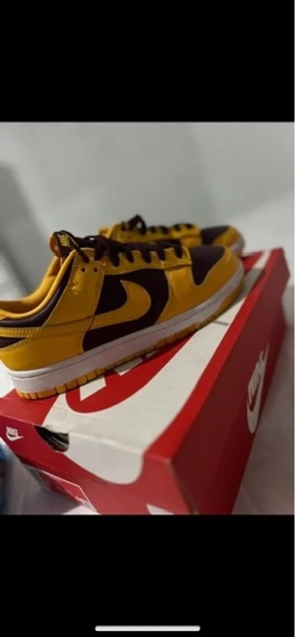 Nike Dunk Low Retro -  Yellow/Brown