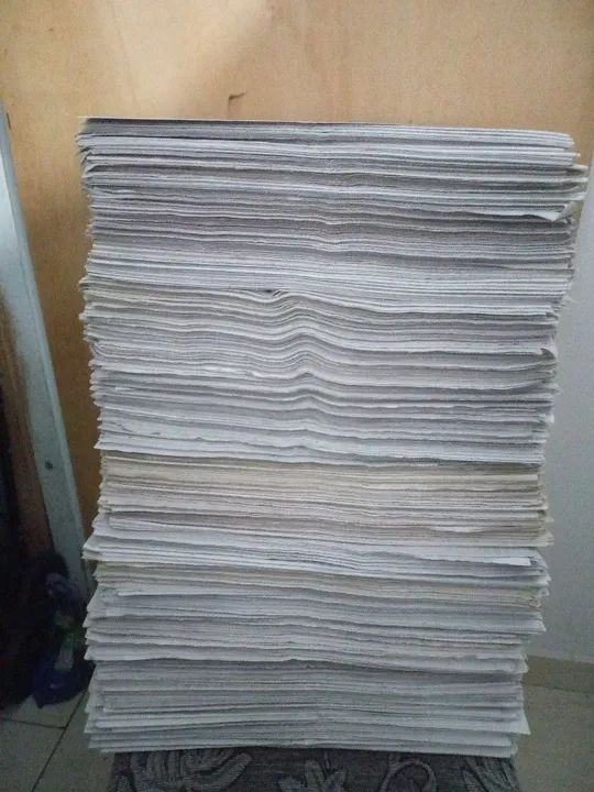 Jornais usados limpos 10 kg - Foto 2