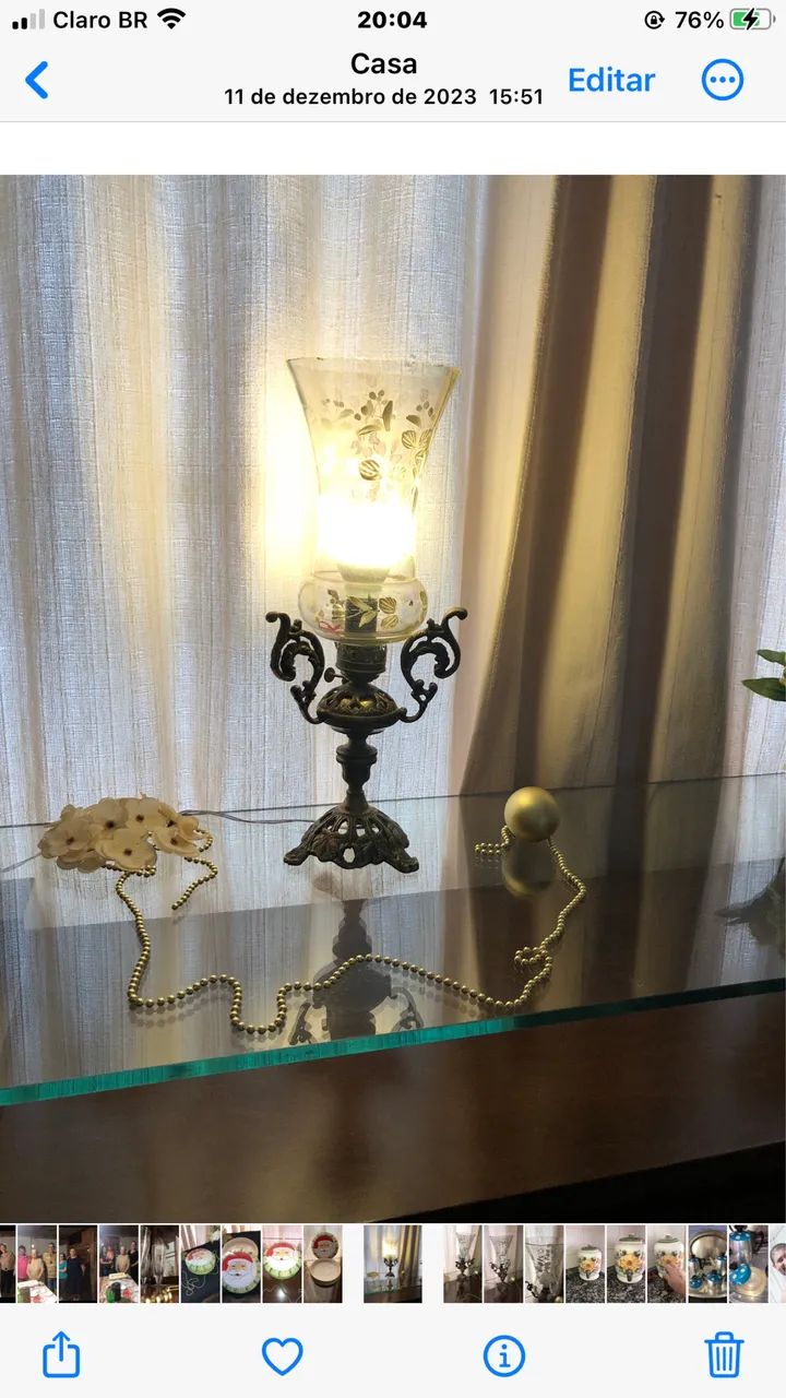 LUMINÁRIA DÉCADA 20