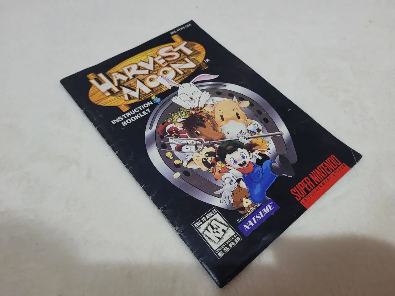 Harvest moon manual super nintendo 