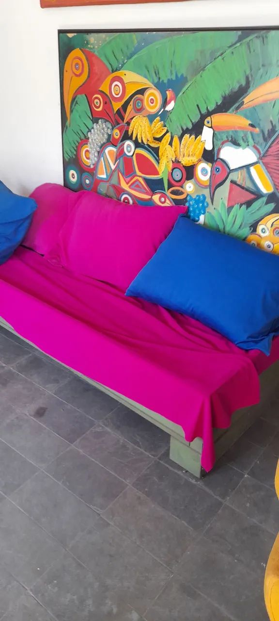 Sofá, cama baú