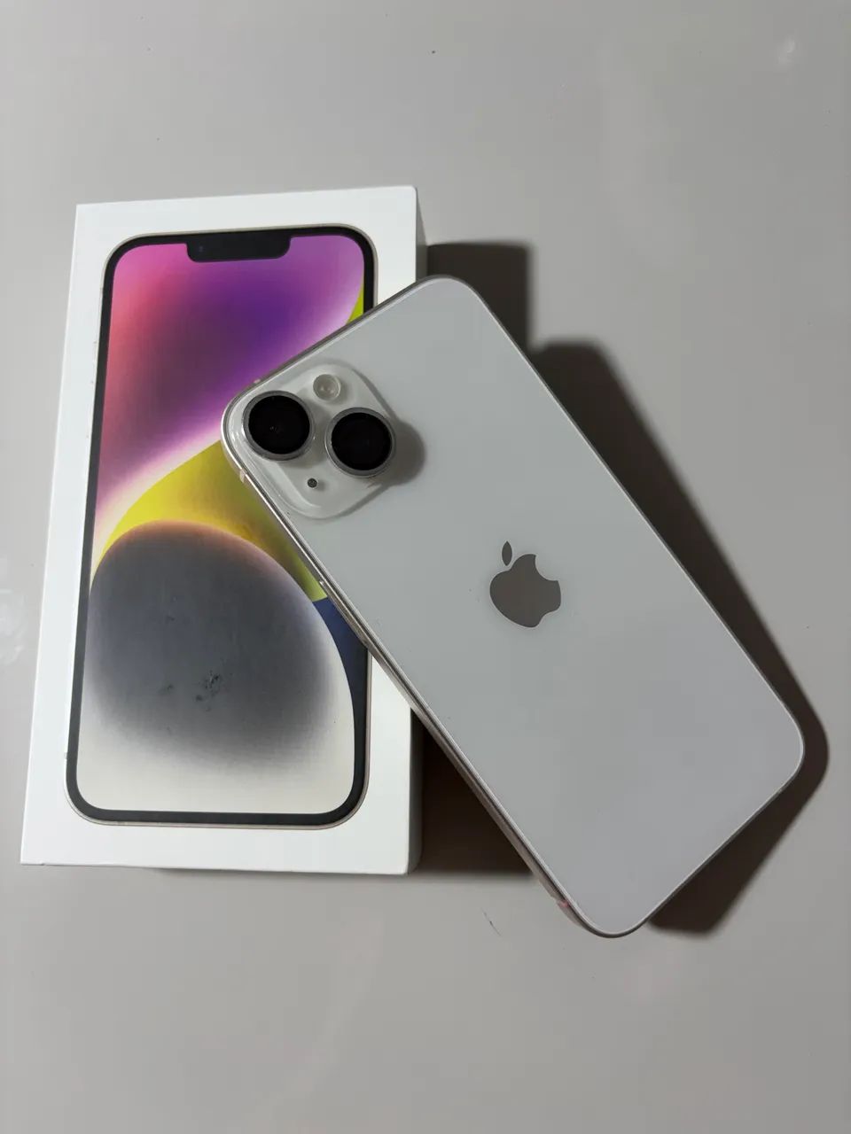 iPhone 14 Branco 128G - Celulares e Smartphones - Memorare