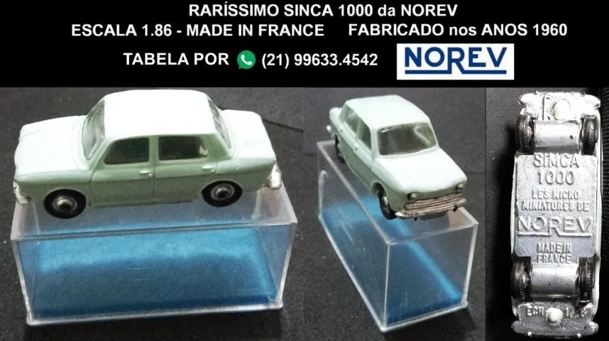 Sinca 1000 da Norev francesa. - Foto 2
