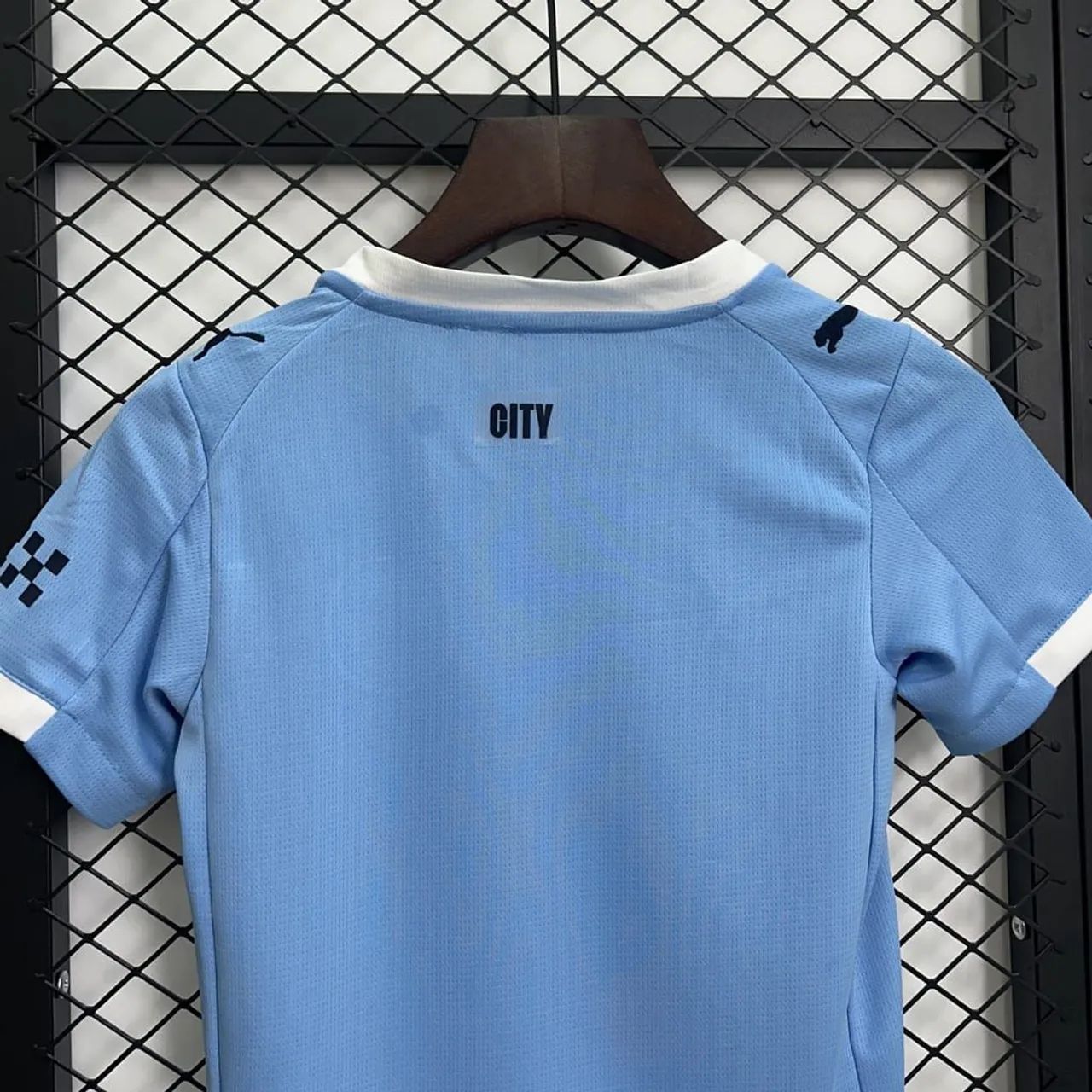 Conjunto Kit Manchester City I Infantil/juvenil 25/26 2 a 13 Anos  - Foto 5