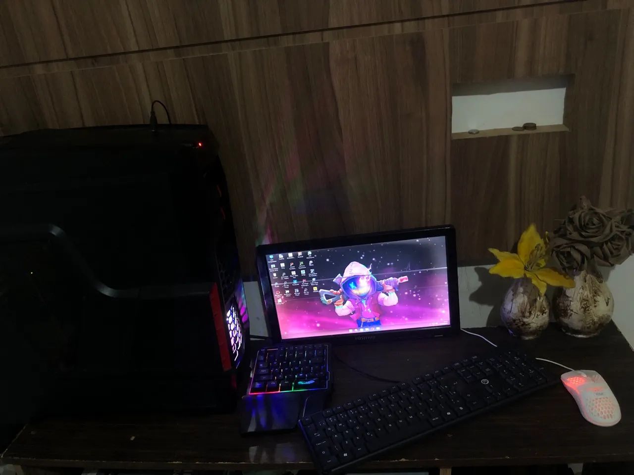 Vendo ou troco pc game i5 4440s