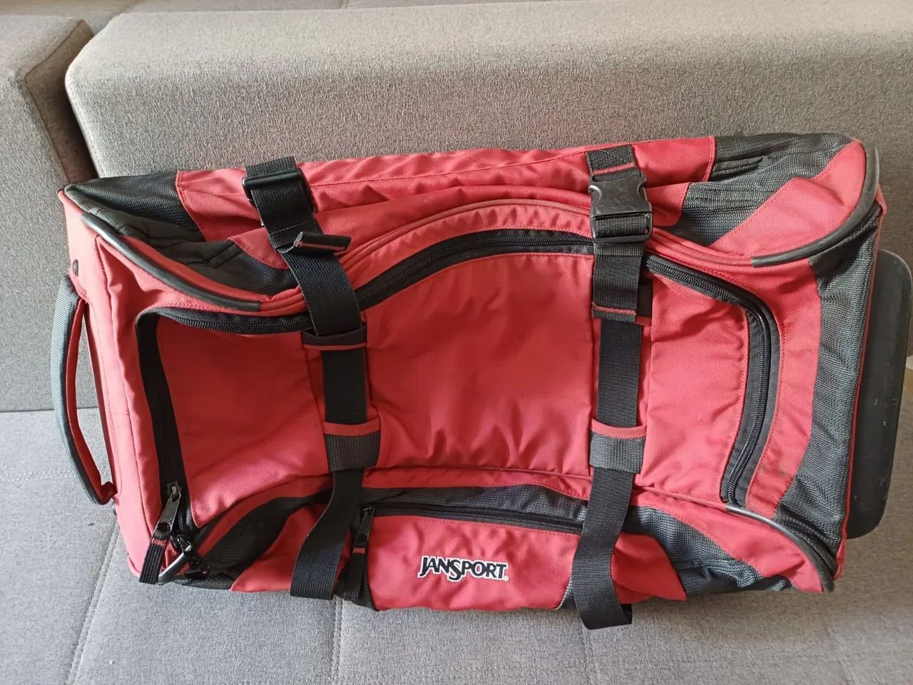 Mala de Viagem com Rodinhas Vermelha da Janspot  - Foto 2