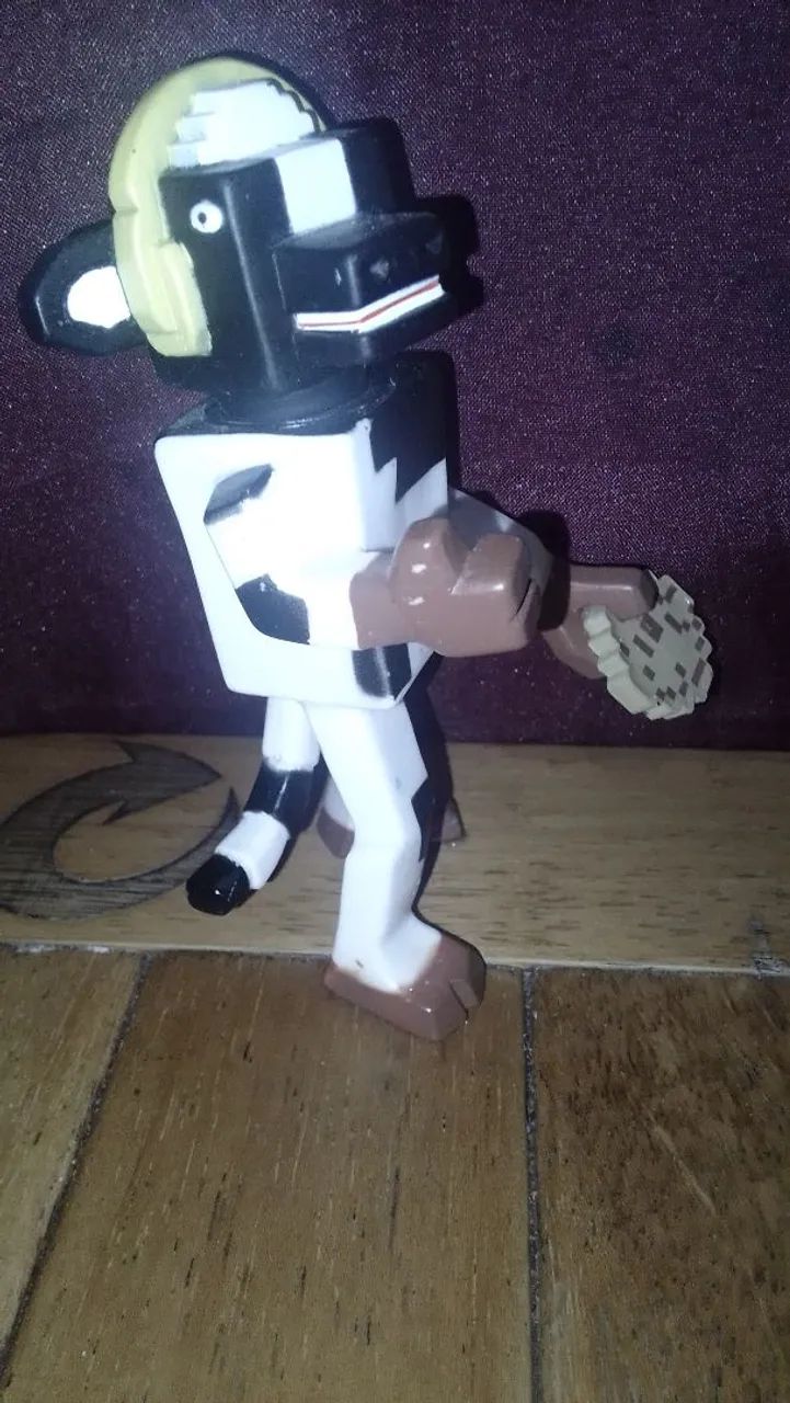 Boneco colecionável Toddy estilo Minecraft articulado - Foto 4