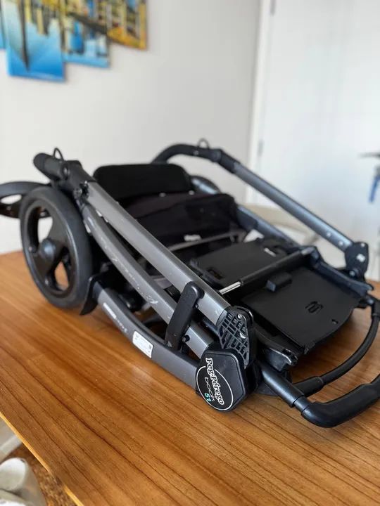 Carrinho de Bebê + Bebê Conforto: Par Perfeito! - Foto 4