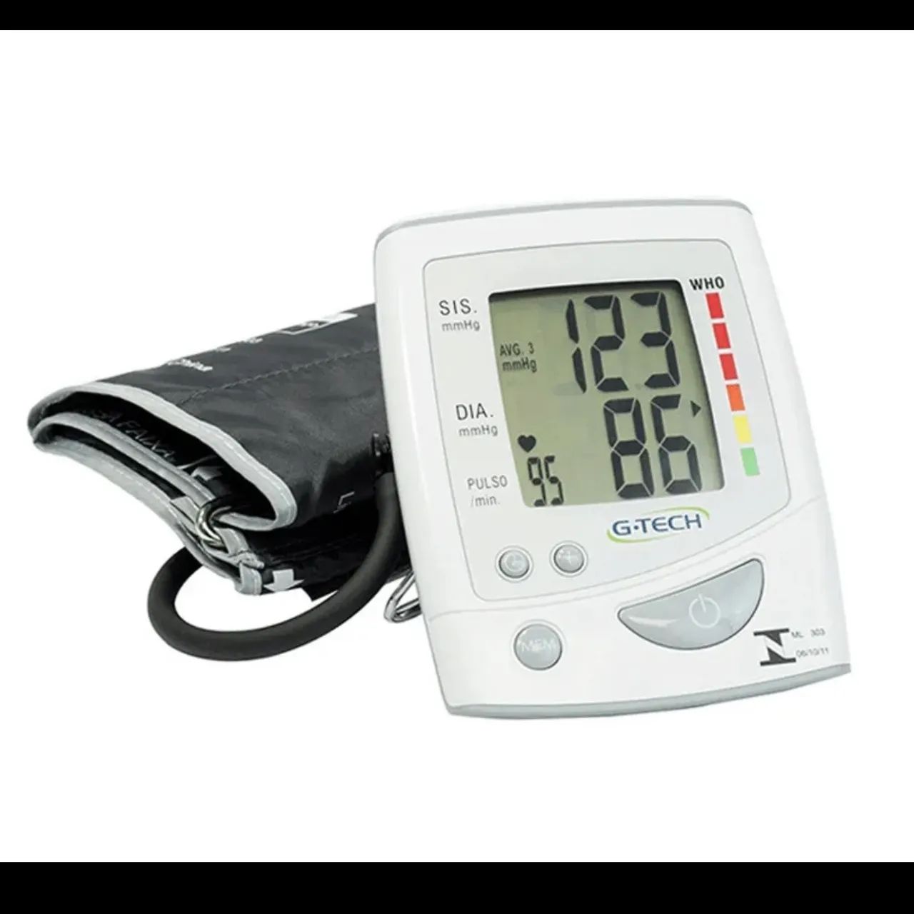 Monitor de pressão digital automático G-Tech LA250 - Foto 2