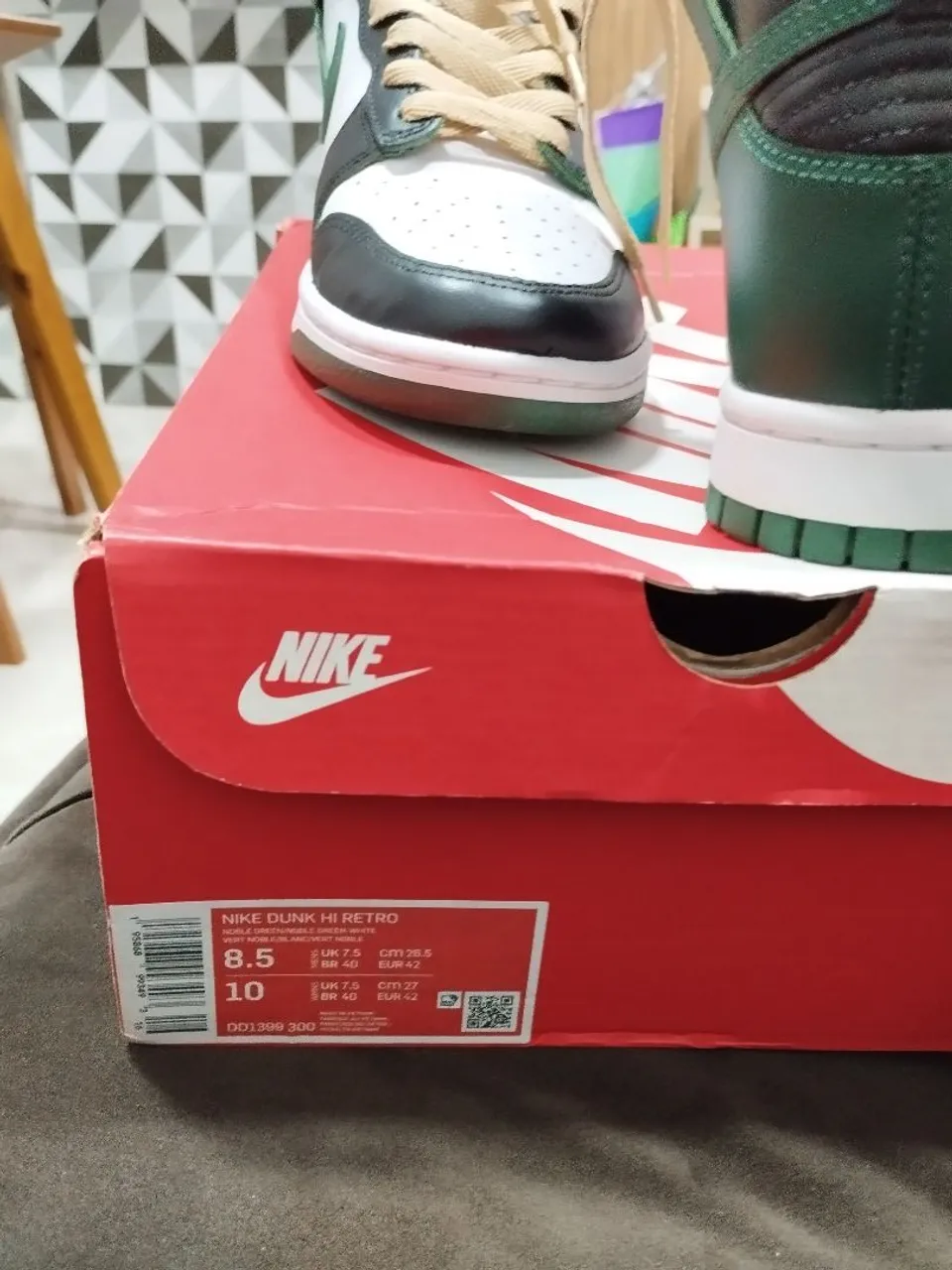 Nike Dunk Hi Retro Personalizado