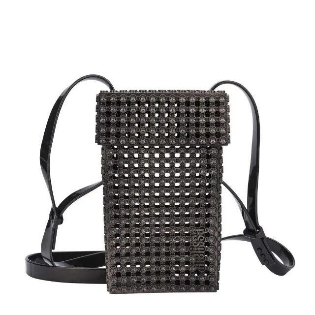 bolsa melissa strass preto bronze 33823 - Foto 4