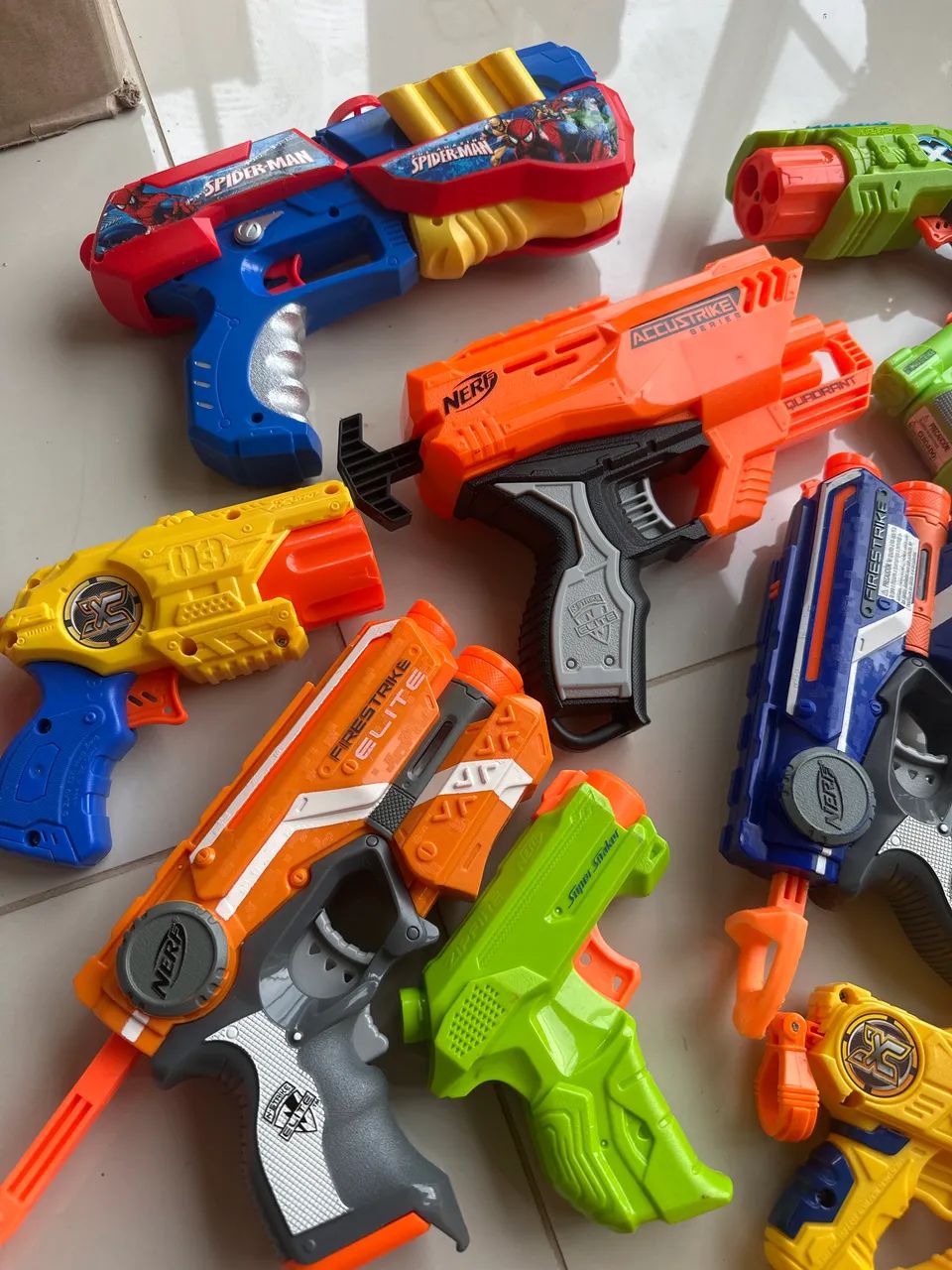 Lote com 12 Lançadores Nerf e Brinquedos de Dardos - Diversos Modelos! - Foto 3