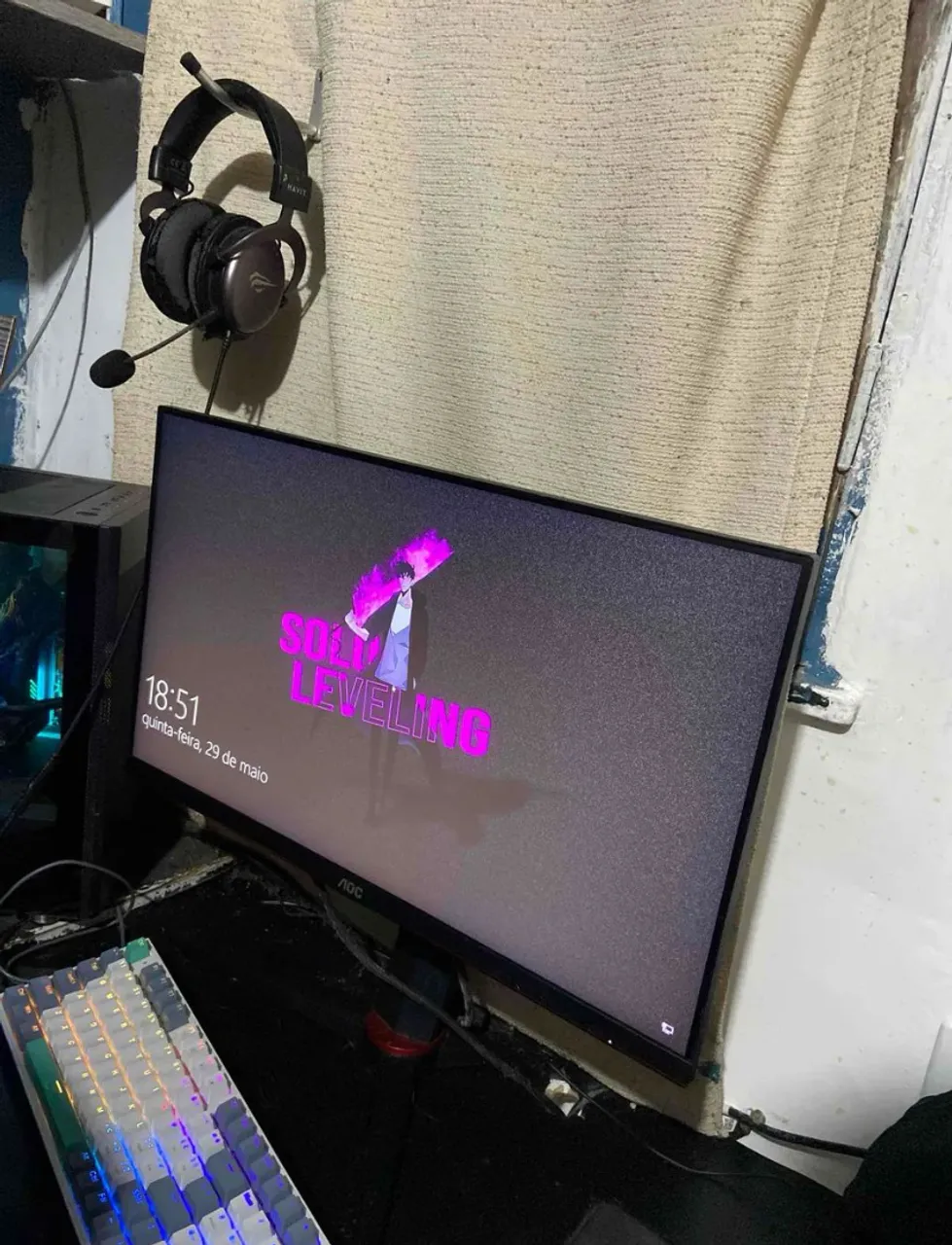 Monitor AOC HERO 144hz IPS 1ms /vender ou trocar /