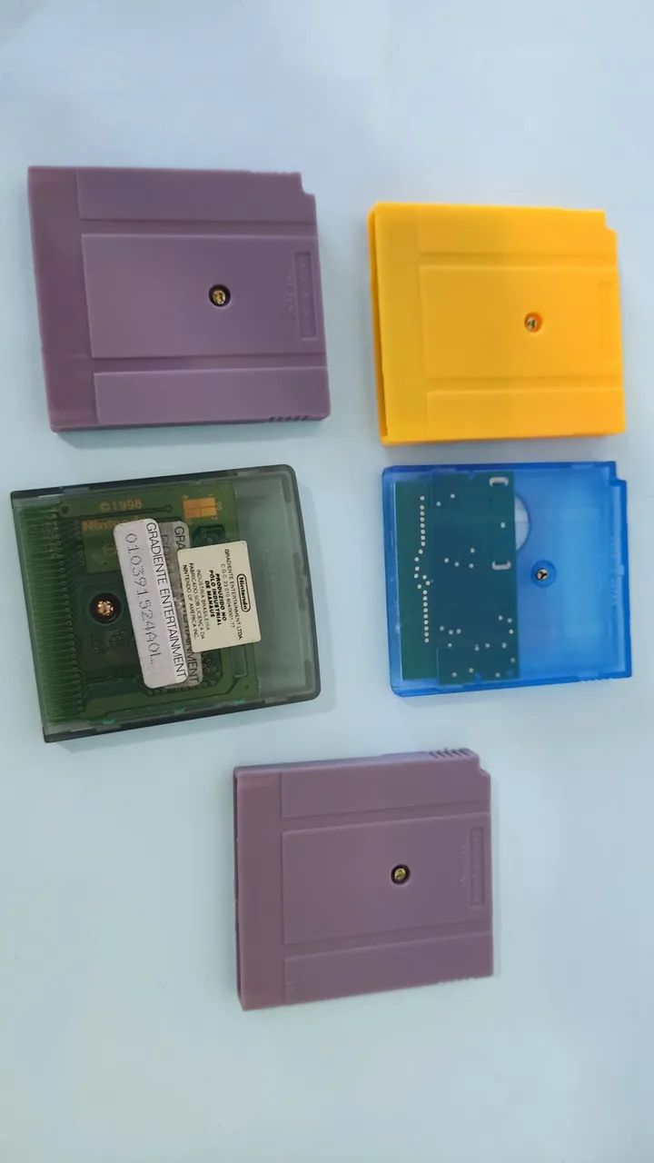 Lote de 5 Cartuchos de Jogo Game Boy - Diversos Títulos - Foto 3