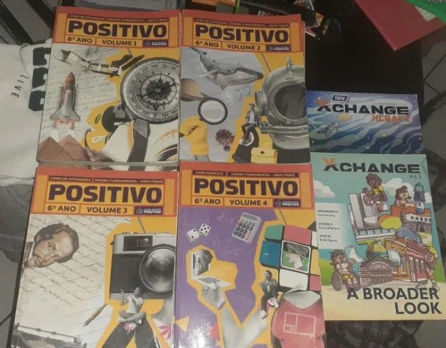 Livros 6° ANO POSITIVO COMPLETO