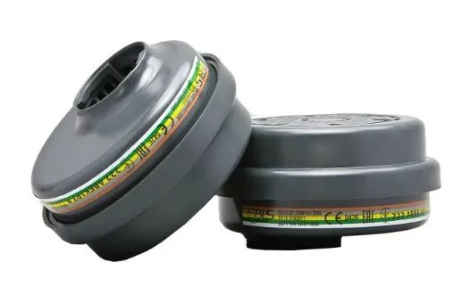 Filtro Para Mascara Bls 213 Abe 1 Vo + Ga Gasese E Vapores Cor Preto