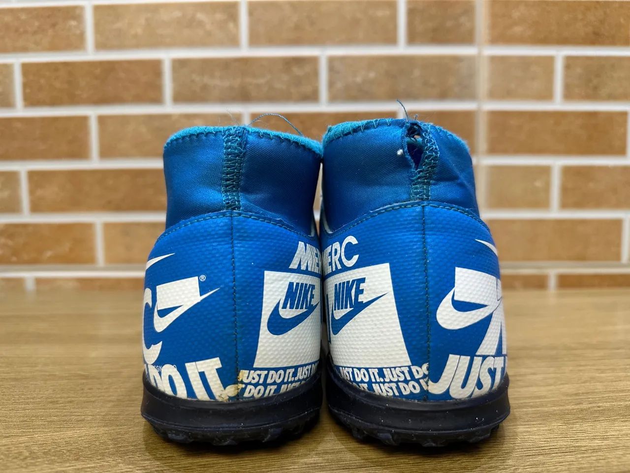 Chuteira Nike Mercurial Superfly 7 Club - Azul - Foto 5