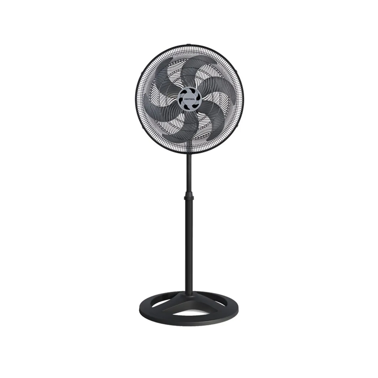 Ventilador de Coluna Ventisol Turbo 50CM 127 Volts 135 Watts 6 Pás Preto