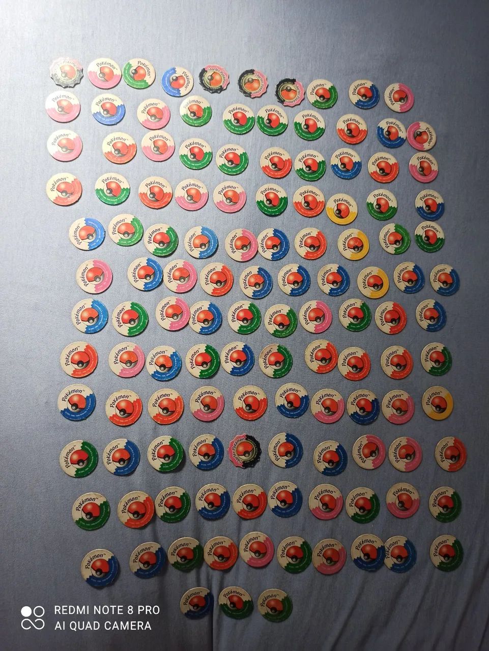 Tazos pokémon da Nintendo  - Foto 4
