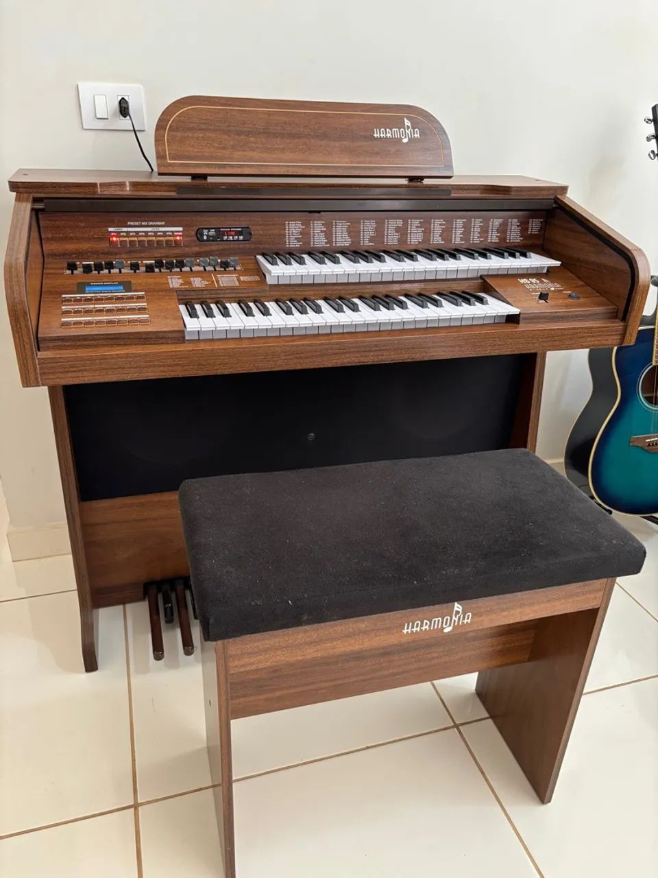 Órgão eletrônico Harmonia HS 95 - Foto 5