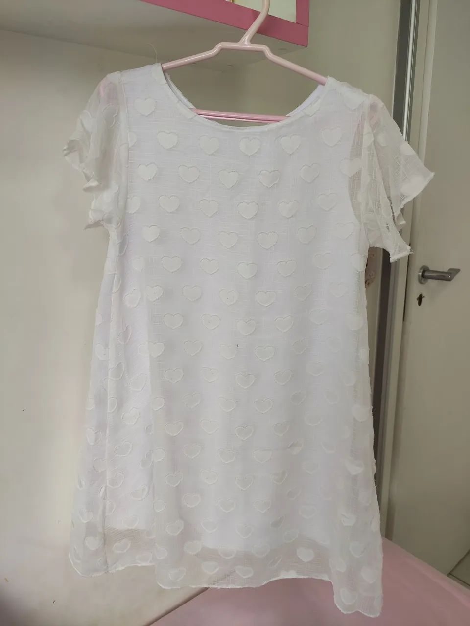 Vestido infantil MALWEE branco 