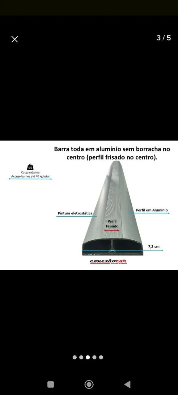 Suporte de escada uno 2 portas - Foto 2