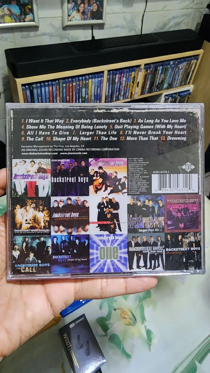 CD Backstreet Boys The Hits Chapter One Lacrado - Foto 2
