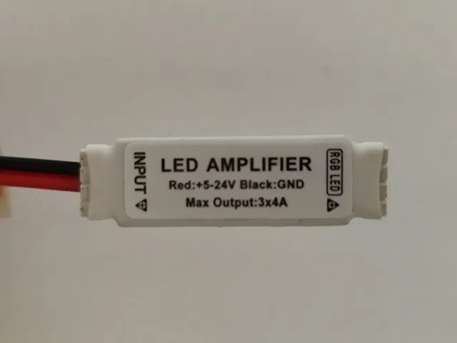 Amplificador e Repetidor para Fita Led 5050 e 3528 (6 unidades)