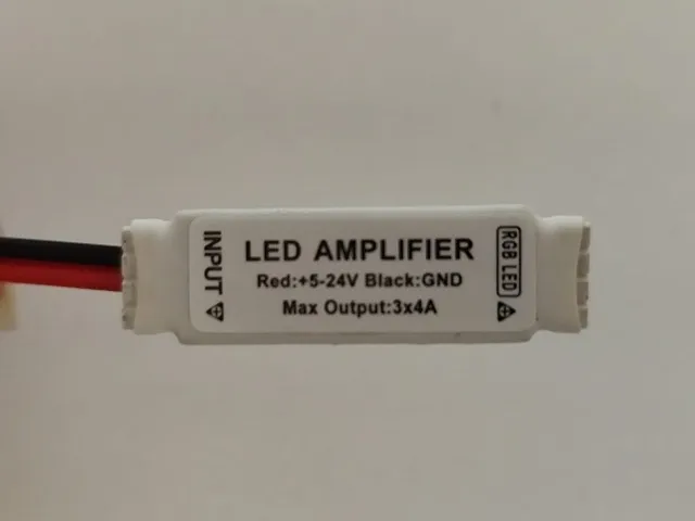Amplificador e Repetidor para Fita Led 5050 e 3528 (6 unidades)