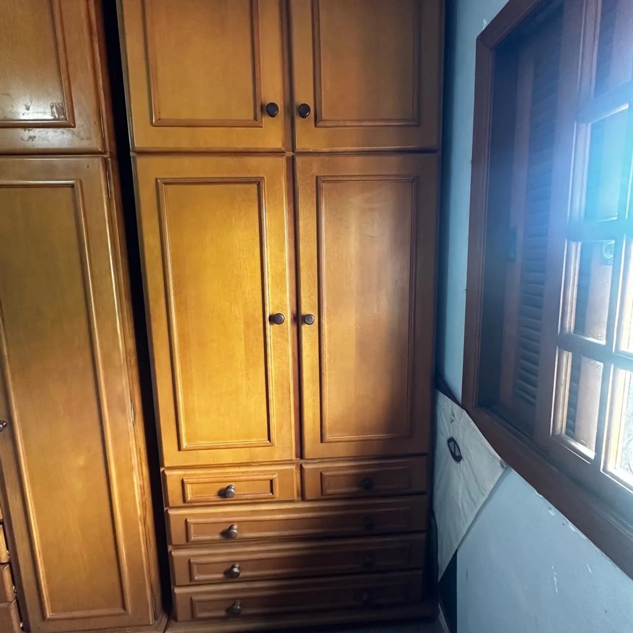 Guarda-Roupas de Madeira Maciça Modulado - Foto 4
