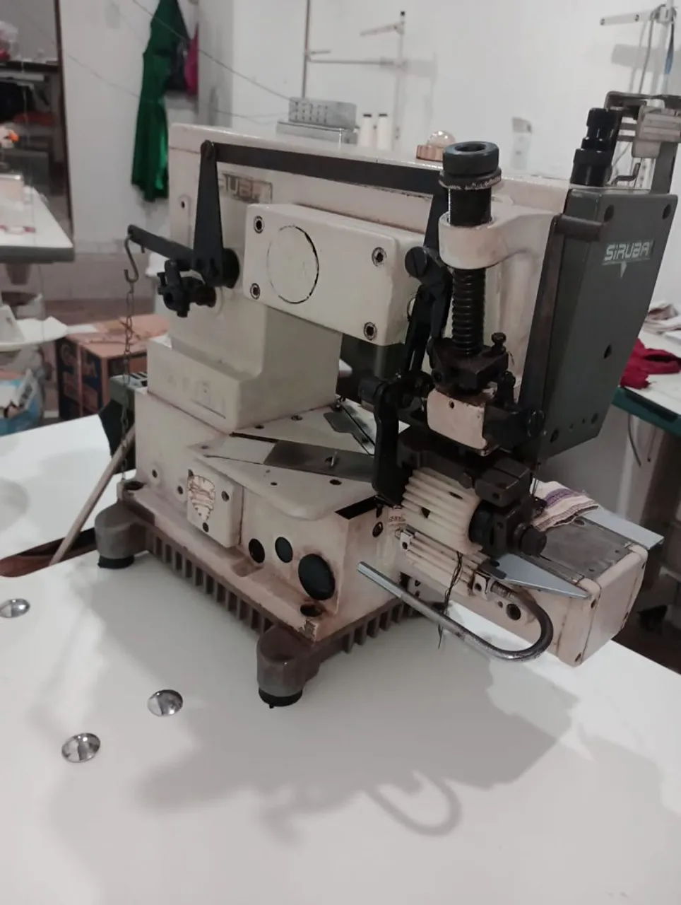 Colarete Industrial Siruba Fechada com Catraca
