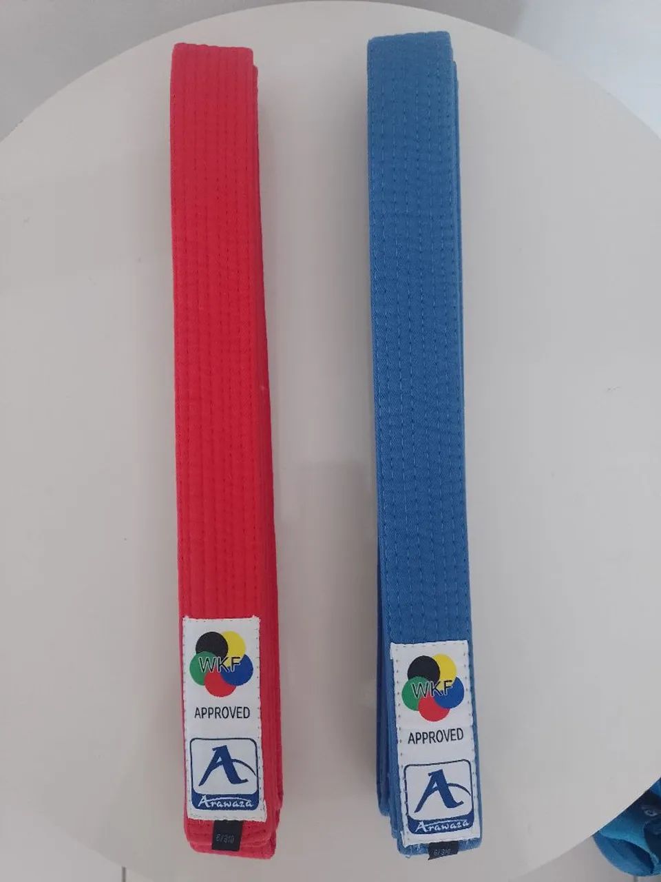 Faixas de Karatê (as duas)