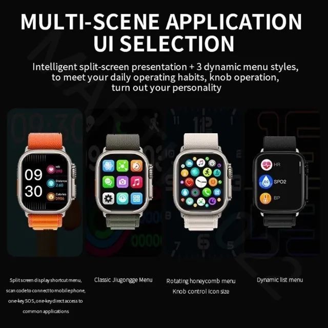 Smartwatch T800 Series 8 Ultra Relógio Inteligente - Foto 3